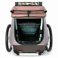 Croozer Kid Vaaya 1 Blossom Red 2in1 Fahrradanhänger & Buggy-Set -Kinderreise Angebote Store 121001122 croozer kid vayaa 1 blossom red kofferraum geoeffnet