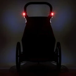 Croozer Kid Vaaya 1 Blossom Red 2in1 Fahrradanhänger & Buggy-Set -Kinderreise Angebote Store 121001122 croozer kid vayaa 1 blossom red lichter