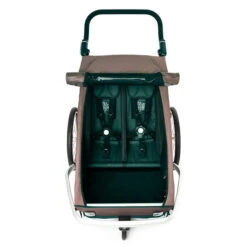 Croozer Kid Vaaya 2 Blossom Red 2in1 Fahrradanhänger & Buggy-Set -Kinderreise Angebote Store 121001322 croozer kid vayaa 2 blossom red top