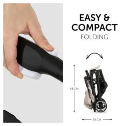 Hauck Travel N Care Buggy -Kinderreise Angebote Store 4007923160152.pt03.travel n care beige