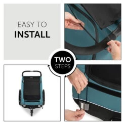 Hauck Bike Trailer Sunshade Sonnenschutz -Kinderreise Angebote Store 4007923550366.pt03.bike trailer sunshade black