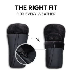 Hauck Pushchair Footmuff Winter Fußsack -Kinderreise Angebote Store 4007923567111.pt06.pushchair footmuff winter black