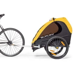 Burley Bee Fahrradanhänger Gelb 2-Sitzer -Kinderreise Angebote Store 5 2019 bee attached to bike