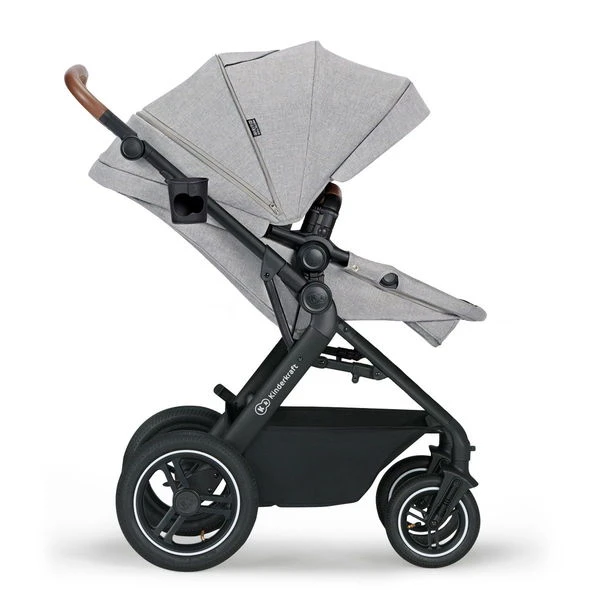 Kinderkraft B-TOUR 3in1 Kinderwagen Light Grey Inkl. Autositz, Adapter, Fußsack, & Regenschutz 11 Kinderkraft B-TOUR 3in1 Kinderwagen Light Grey Inkl. Autositz, Adapter, Fußsack, & Regenschutz – Bild 11