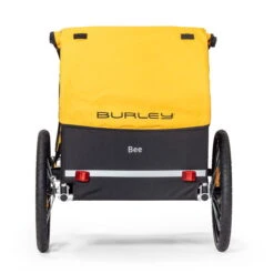 Burley Bee Fahrradanhänger Gelb 1-Sitzer -Kinderreise Angebote Store 6 2019 bee rear 1