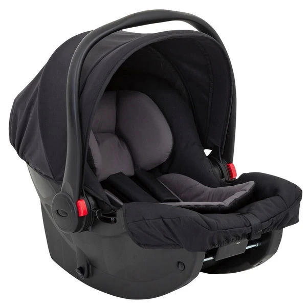 Graco SnugEssentials I-Size Babyschale Midnight Black Gruppe 0+ 1 Graco SnugEssentials I-Size Babyschale Midnight Black Gruppe 0+