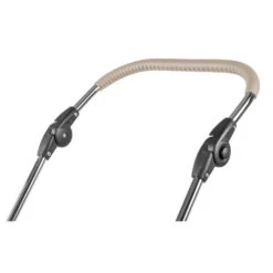 HESBA Corrado Kinderwagen Außen 782 Innen 238 Räder Schwarz 30 Cm, Ledergriff Greige -Kinderreise Angebote Store 9521 leather push handle new 2018 greige sand