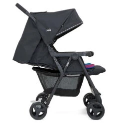 Joie Aire Twin Zwillingsbuggy Dark Pewter Inkl. Regenverdeck -Kinderreise Angebote Store airetwin rosy sea profile recline 1
