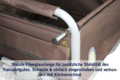 Beachtrekker LiFe Bollerwagen Blau Stabil Und Leicht Inkl. Feststellbremse -Kinderreise Angebote Store beachtrekker life info stabilitaet 1
