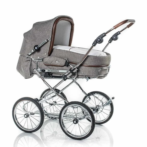 HESBA Corrado Kinderwagen Teilleder Varianten Frei Wählbar | Der Klassiker 1 HESBA Corrado Kinderwagen Teilleder Varianten Frei Wählbar | Der Klassiker