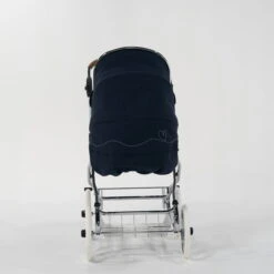 HESBA Condor Coupe Kinderwagen Außen 503 Innen 173 Räder Weiß 25 Cm, Ledergriff Hellbraun -Kinderreise Angebote Store cro9328