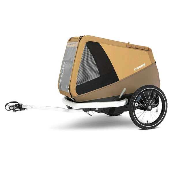 Croozer Dog Enna Sundown Yellow Fahrradanhänger Für Mittelgroße Hunde Geeignet 1 Croozer Dog Enna Sundown Yellow Fahrradanhänger Für Mittelgroße Hunde Geeignet
