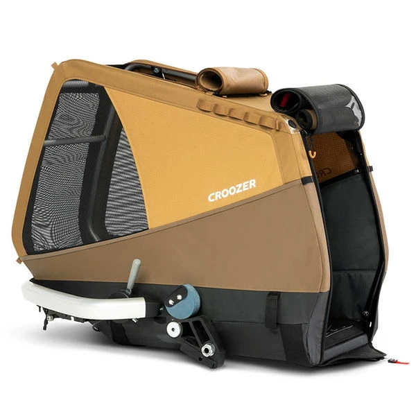 Croozer Dog Enna Sundown Yellow Fahrradanhänger Für Mittelgroße Hunde Geeignet 3 Croozer Dog Enna Sundown Yellow Fahrradanhänger Für Mittelgroße Hunde Geeignet – Bild 3