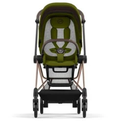 CYBEX MIOS Sportwagen Khaki Green New Generation Gestell Wählbar -Kinderreise Angebote Store cyb 21 int y000 mios rogo khgr withoutinlay canopyopen