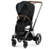 CYBEX E-PRIAM Sportwagen Onyx Black Conscious Collection Gestell Wählbar New Generation