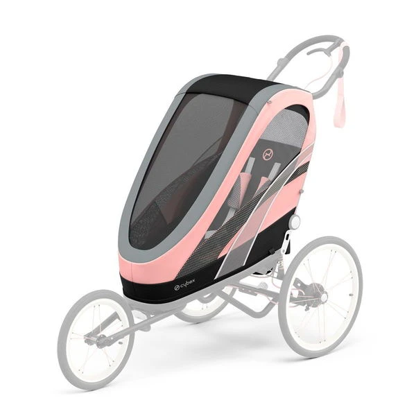 CYBEX ZENO Sitzpaket Silver Pink Einsitzer-Kabine 1 CYBEX ZENO Sitzpaket Silver Pink Einsitzer-Kabine