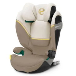 CYBEX Solution S2 I-Fix Kindersitz Seashell Beige 3 Bis 12 Jahre
