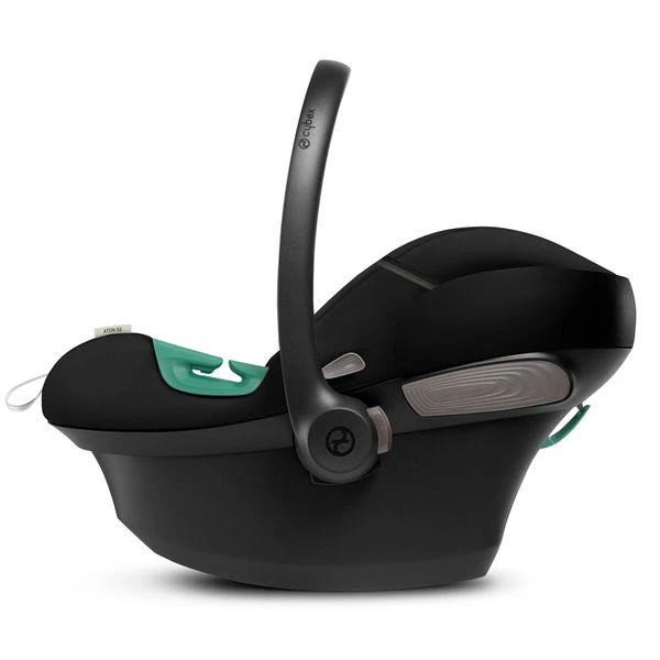 CYBEX Aton S2 I-Size Babyschale Moon Black Bis 13 Kg 2 CYBEX Aton S2 I-Size Babyschale Moon Black Bis 13 Kg – Bild 2