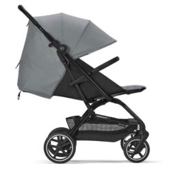 CYBEX Eezy S+2 Buggy Lava Grey Gestell In Black | Mit All-Terrain Rädern -Kinderreise Angebote Store cyb 22 int excl us y270 eezys 2 blk lagr lieflat