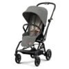 CYBEX Eezy S Twist+2 Buggy Lava Grey Gestell Black | Mit All-Terrain Rädern
