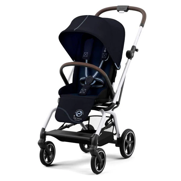 CYBEX Eezy S Twist+2 Buggy Ocean Blue Gestell Silver | Mit All-Terrain Rädern 1 CYBEX Eezy S Twist+2 Buggy Ocean Blue Gestell Silver | Mit All-Terrain Rädern