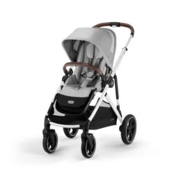 CYBEX Gazelle S Kinderwagen Lava Grey + Cloud T I-Size + Zubehör Bundle -Kinderreise Angebote Store cyb 22 int y045 gazelle slv lagr screen hd