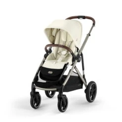 CYBEX Gazelle S Kinderwagen Seashell Beige + Cloud T I-Size + Zubehör Bundle -Kinderreise Angebote Store cyb 22 int y045 gazelle tpe sebe screen hd