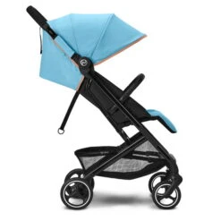 CYBEX Beezy Buggy Beach Blue Gestell In Black -Kinderreise Angebote Store cyb 22 int y270 beezy blk bebl