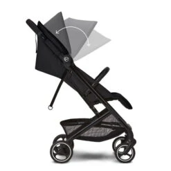 CYBEX Beezy Buggy Moon Black - Gestell Black -Kinderreise Angebote Store cyb 22 int y270 beezy blk moob canopy steps