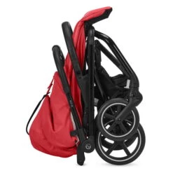 CYBEX Eezy S+2 Buggy Hibiscus Red Gestell In Black | Mit All-Terrain Rädern -Kinderreise Angebote Store cyb 22 int y270 eezys 2 blk hibr fold self standing