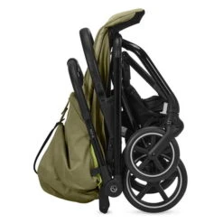 CYBEX Eezy S+2 Buggy Nature Green Gestell In Black | Mit All-Terrain Rädern -Kinderreise Angebote Store cyb 22 int y270 eezys 2 blk nagr fold self standing