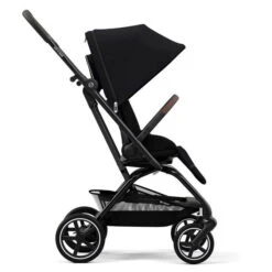 CYBEX Eezy S Twist+2 Buggy Moon Black Gestell Black | Mit All-Terrain Rädern -Kinderreise Angebote Store cyb 22 int y270 eezystwist 2 blk moob