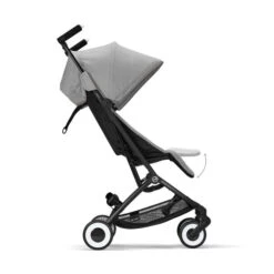 CYBEX Libelle Buggy Lava Grey Gestell Black | Einfach Faltbar -Kinderreise Angebote Store cyb 22 int y270 libelle blk lagr legrest steps