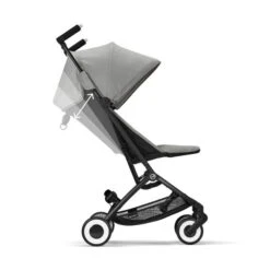 CYBEX Libelle Buggy Lava Grey Gestell Black | Einfach Faltbar -Kinderreise Angebote Store cyb 22 int y270 libelle blk lagr recline steps