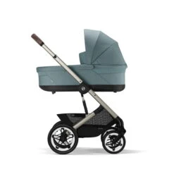 CYBEX Talos S LUX Kinderwagen Bundle Sky Blue Gestell In Taupe -Kinderreise Angebote Store cyb 22 int y270 talosslux cotslux tpe skbl screen hd
