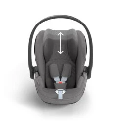 CYBEX Cloud T I-Size Plus Mirage Grey Babyschale -Kinderreise Angebote Store cyb 23 eu y000 cloudt migr plus headrest print medium