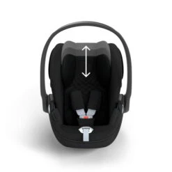 CYBEX Cloud T I-Size Plus Sepia Black Babyschale -Kinderreise Angebote Store cyb 23 eu y000 cloudt sebl plus headrest print medium