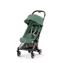 CYBEX Coya Rosegold Leaf Green -Kinderreise Angebote Store cyb 23 int y045 coya legr rogo withoutinlay