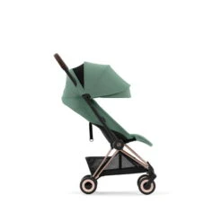 CYBEX Coya Rosegold Leaf Green -Kinderreise Angebote Store cyb 23 int y270 coya legr rogo canopy