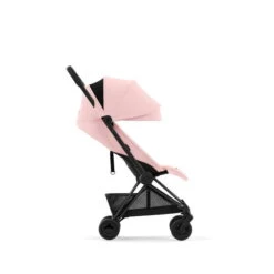 CYBEX Coya Chrome Matt Black Peach Pink -Kinderreise Angebote Store cyb 23 int y270 coya pcpi mabl canopy