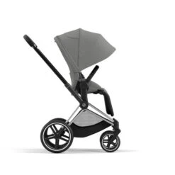 CYBEX PRIAM Sportwagen Mirage Grey New Generation Gestell Wählbar -Kinderreise Angebote Store cyb 23 int y270 priam chbh migr canopy print medium