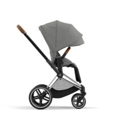 CYBEX PRIAM Sportwagen Mirage Grey New Generation Gestell Wählbar -Kinderreise Angebote Store cyb 23 int y270 priam chbr migr canopy sunvisor print medium