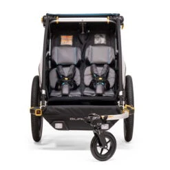 Burley D´Lite X Fahrradanhänger Aqua 2-Sitzer Mit Buggy-Funktion -Kinderreise Angebote Store dlite x interior webex