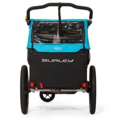Burley D´Lite X Fahrradanhänger Aqua 2-Sitzer Mit Buggy-Funktion -Kinderreise Angebote Store dlite x rear webex
