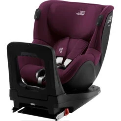 Britax Römer Dualfix ISense Set Burgundy Red 3 Monate-4 Jahre