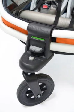 Hamax Outback One Fahrradanhänger Rot / Schwarz Inkl. Deichsel & Buggyrad