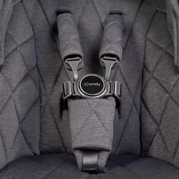 ICandy Orange Twin Combo Mist Blue Marl Phantom Zwillingskinderwagen | Inkl. Praktischem Zubehör 9 ICandy Orange Twin Combo Mist Blue Marl Phantom Zwillingskinderwagen | Inkl. Praktischem Zubehör – Bild 9