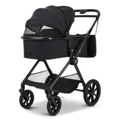 Moon Clicc Kombi-Kinderwagen Black Melange Zubehör Bundle 17 Moon Clicc Kombi-Kinderwagen Black Melange Zubehör Bundle -Kinderreise Angebote Store k24 clicc 63980800 wanne blackmelange 800 8 frontleft 02 1