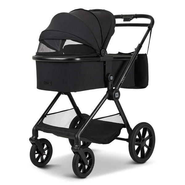 Moon Clicc Kombi-Kinderwagen Black Melange Zubehör Bundle 3 Moon Clicc Kombi-Kinderwagen Black Melange Zubehör Bundle – Bild 3