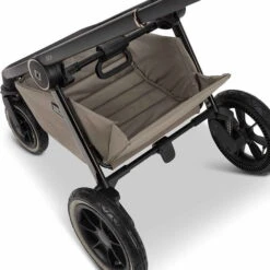 Moon Gio Plus Kombi-Kinderwagen Mud/black Chrome Zubehör Bundle -Kinderreise Angebote Store k24 gioplus 64940610 korb mud 622 1